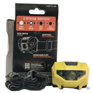 3 Watt Cree Light Head Light, 4 per Display - Image 2