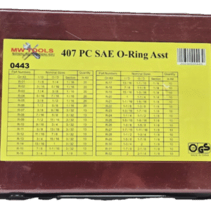 407 Pc. SAE O-Ring Assortment Set - Image 2