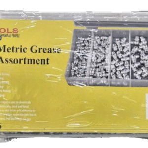 110 Pc. Metric Hydraulic/Grease Fitting Assortment Kit - Image 1