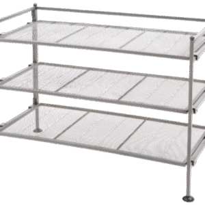 3-Tier Mesh Display Rack - Image 1