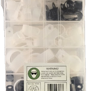 120 Pc. Nylon Cable Clamp Assortment Set - Image 3