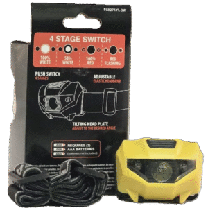 3 Watt Cree Light Head Light, 4 per Display - Image 2