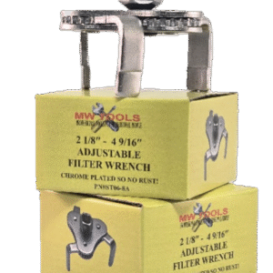 Multi Sized Chrome Plated Oil Filter Wrench - Image 4