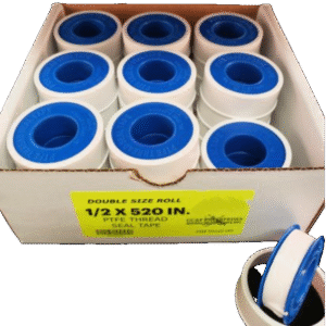 1/2" x 520" Teflon Tape, 36 per Display - Image 2