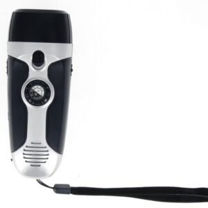 5.5 Inch 4-IN-1 Emergency Dynamo AM/FM Radio With Phone Charger & Lanyard - Image 2