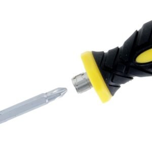 2-IN-1 Stubby Screwdrivers with PH2 & Slotted 1/4" Tips, 24 per Display - Image 2