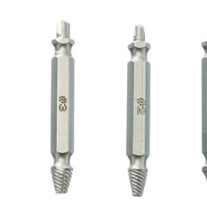 4Pc Screw Extractor Set, HSS, Hardness 63-65 HRC, Size 1-4, Sold in Units of 12 - Image 3