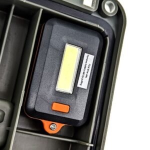 Gray Illuminated Dry Box with Detachable Lid (11.4"x5.1"x7.5"), includes 3 AAA Batteries, Sold in Units of 10 - Image 3