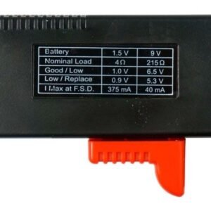 Universal Battery Tester compatible with AAA, AA, C, D, 9V, and Button Cell Batteries, Sold in Units of 24 - Image 6
