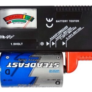 Universal Battery Tester compatible with AAA, AA, C, D, 9V, and Button Cell Batteries, Sold in Units of 24 - Image 3