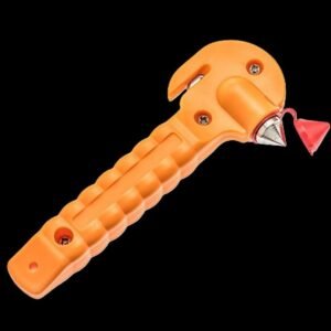 2-IN-1 Emergency Tool with Seatbelt Cutter and Window Punch, 12 per Display - Image 2