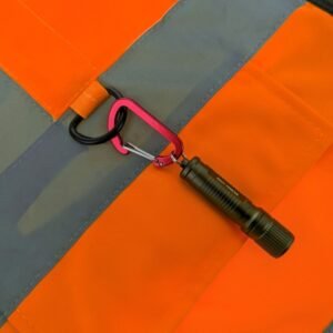 High-Visibility Neon Orange Safety Vest 26" X 28.3/4", 2" Reflective Strips, XL Large Size (ANSI/ISEA 107-2020 Class 2), Sold in Units of 10 - Image 2