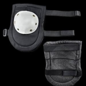 2Pc Cushioned Knee Pads with Heavy Duty Plastic Caps (6-3/4"X9.3/4), Sold in Units of 5 - Image 2