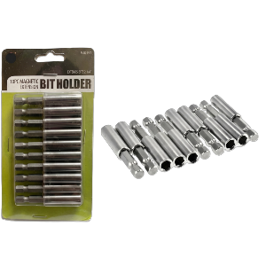 10-piece set of 2" Magnetic Extension Bit Holder, Sold in Units of 10