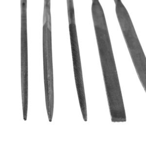 6-piece Premium Quality Dip Handle Needle File Set, Fine Cut (3mm x 140mm), Sold in Units of 10 - Image 2