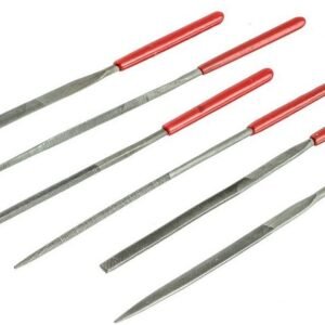 6-piece Fine Cut Needle File Set with Dipped Handle (2MM X 100MM), Sold in Units of 10 - Image 2