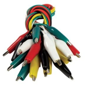 10-Piece Set- 28 Gauge Test Leads with Alligator Clips, Sold in Units of 12 - Image 3