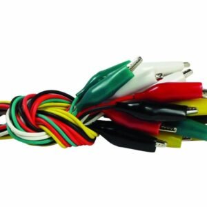 10-Piece Set- 28 Gauge Test Leads with Alligator Clips, Sold in Units of 12 - Image 2