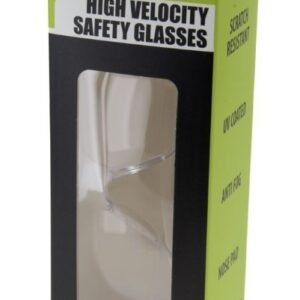 ANSI Z87.1 High Velocity Impact Clause 7.1.4.3 Standards Safety Glasses, Scratch Resistant-UV Coating-Anti Fog Lens, 12 per Display - Image 3